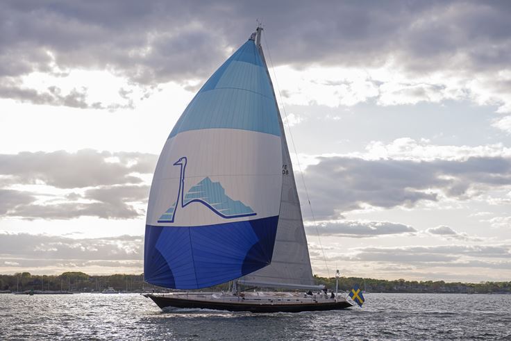 Swan 77 - CYGNUS MONTANUS II - Sailing under spinnaker providing all the cruising power you need