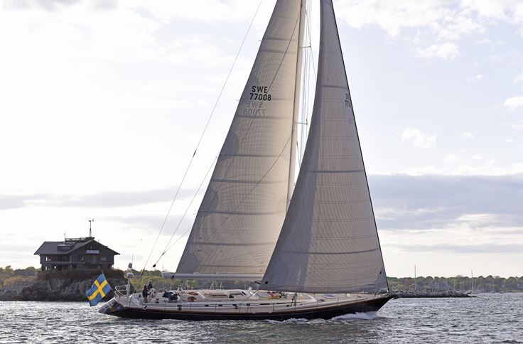 Swan 77 - CYGNUS MONTANUS II - Relaxed sailing upwind